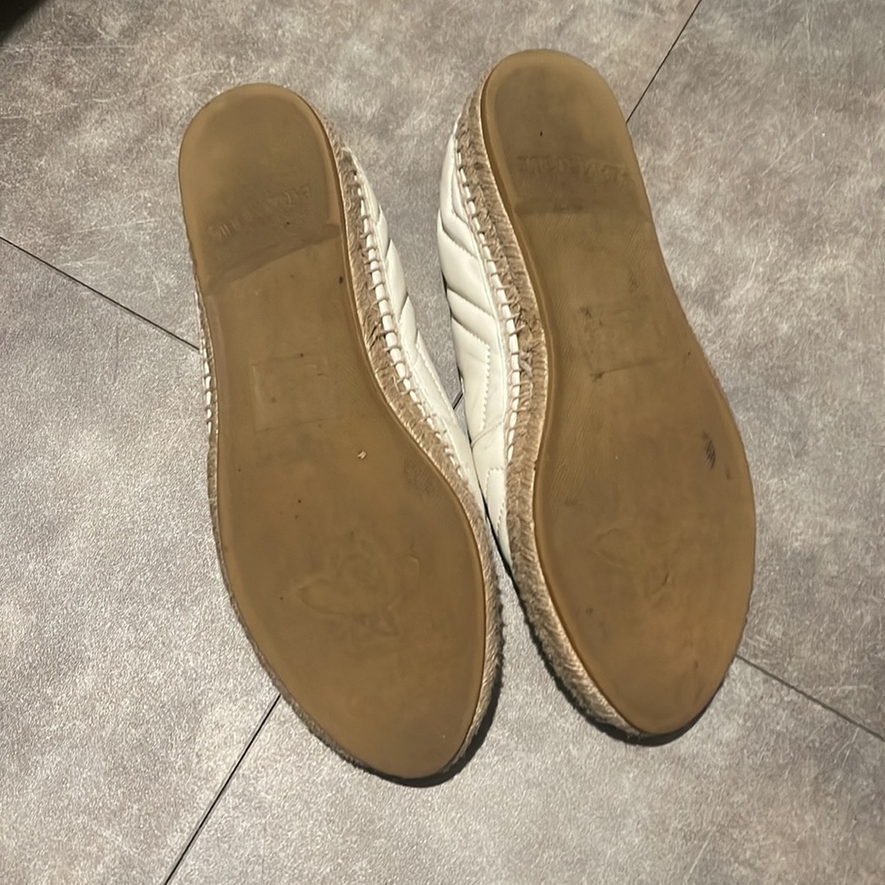 Gucci White Leather Espadrille flats - Picture 2 of 2